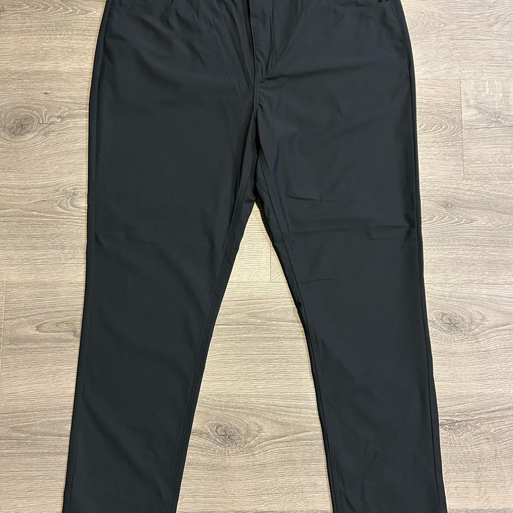 Thom Aaron Pants Men’s 40X30 Black 5 Pocket, casual, NWT